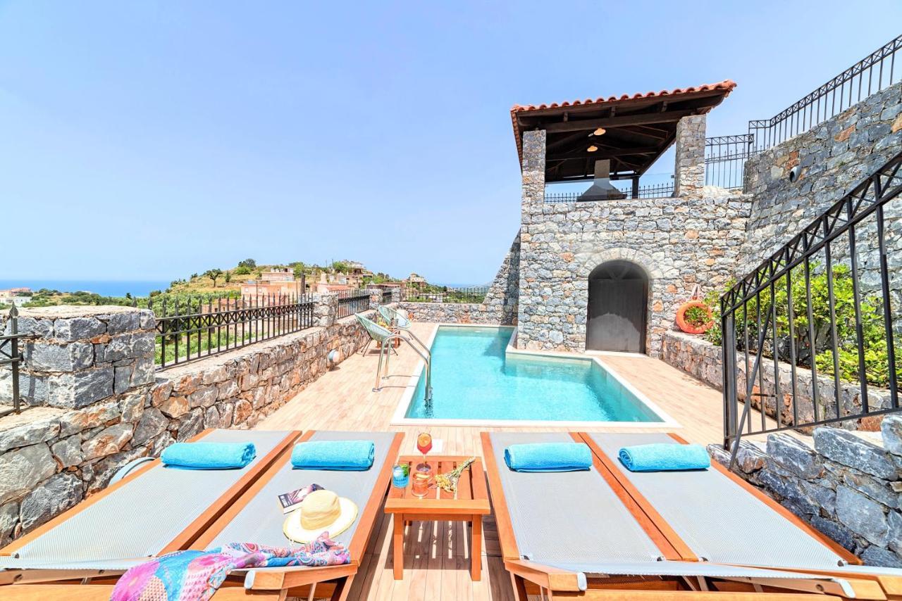 Acrothea Villa Heated Pool Chania  Exterior photo