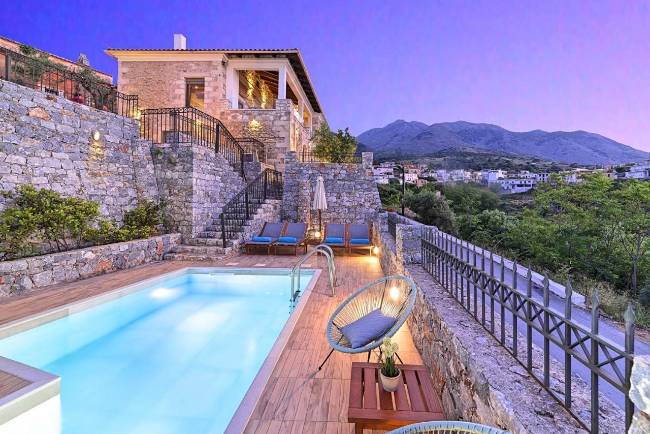 Acrothea Villa Heated Pool Chania  Exterior photo