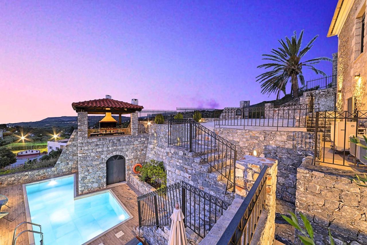 Acrothea Villa Heated Pool Chania  Exterior photo