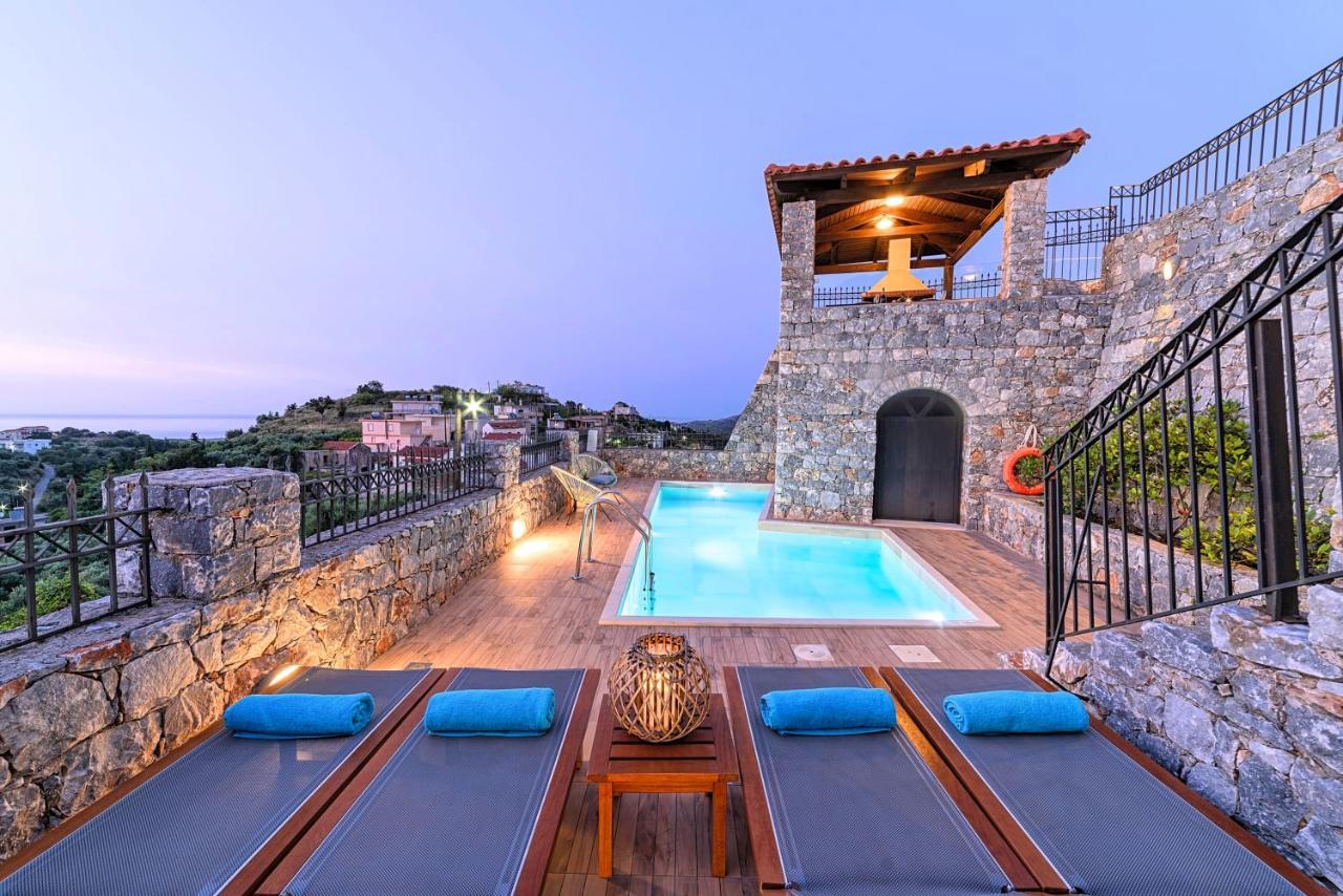 Acrothea Villa Heated Pool Chania  Exterior photo